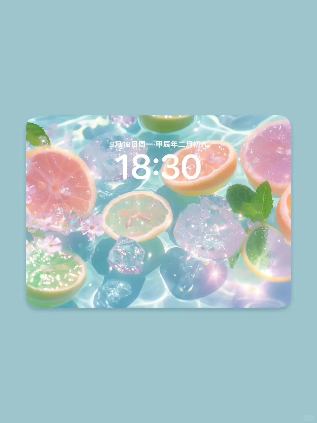 夏日限定｜清爽平板壁纸