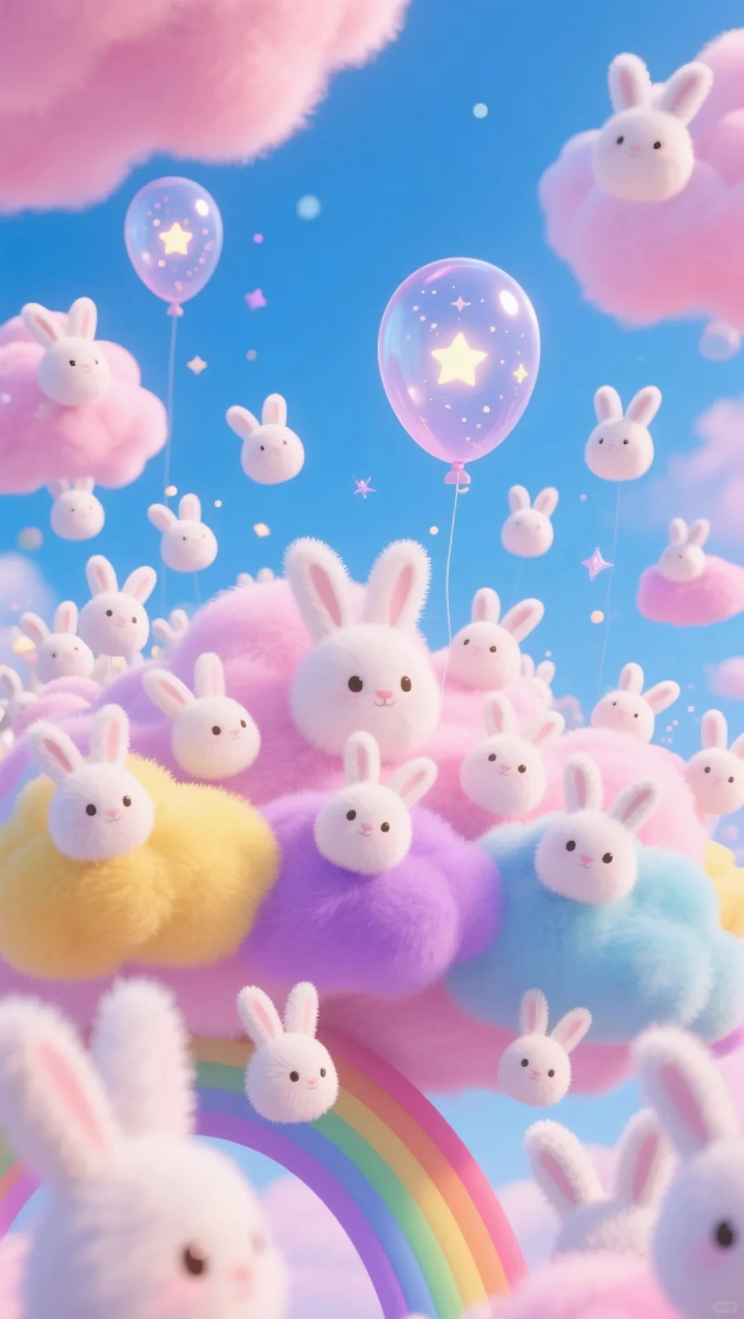 可可爱爱的彩虹🌈🐰世界～