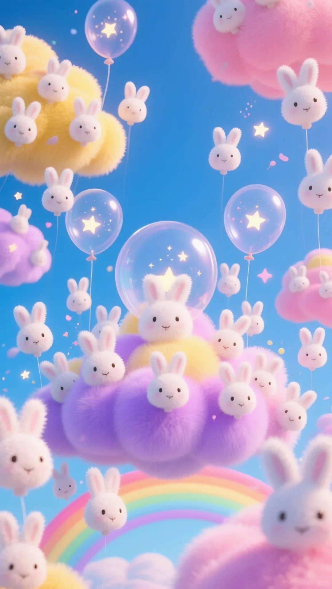 可可爱爱的彩虹🌈🐰世界～