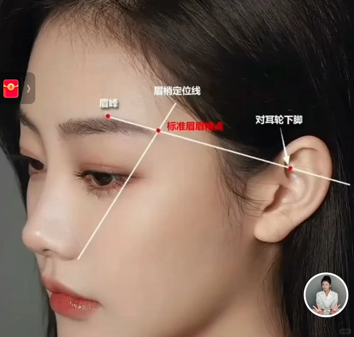 瓜子脸，心形脸选眉形！新手画眉教程