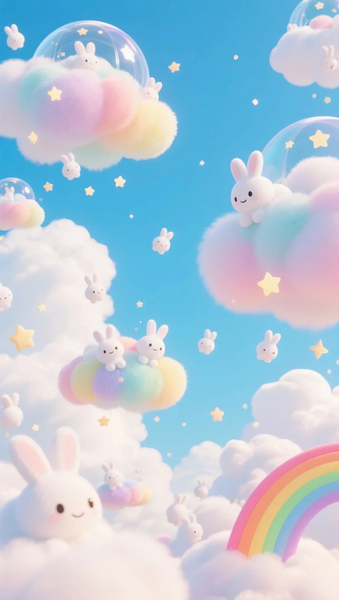 可可爱爱的彩虹🌈🐰世界～