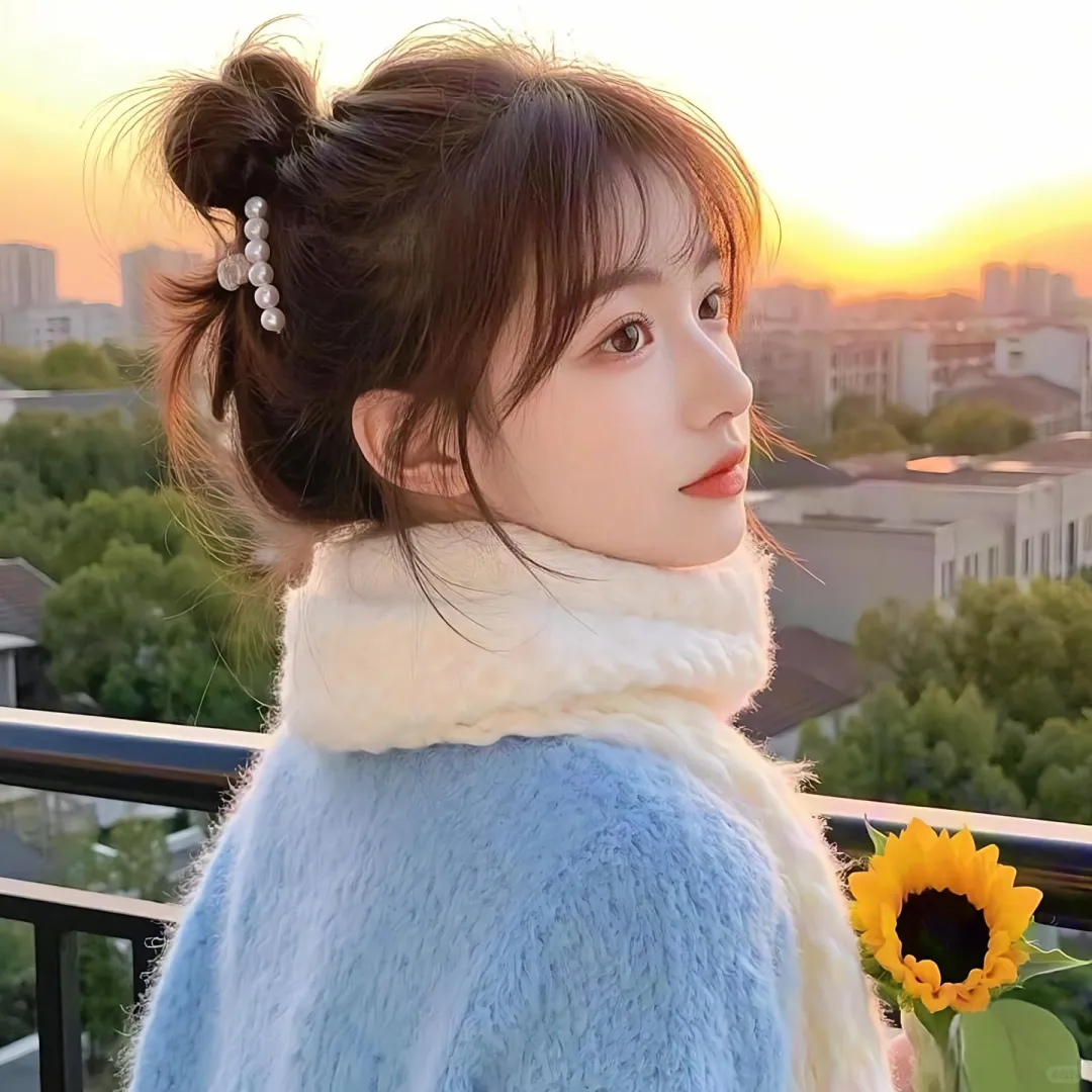 温柔甜美的女生头像