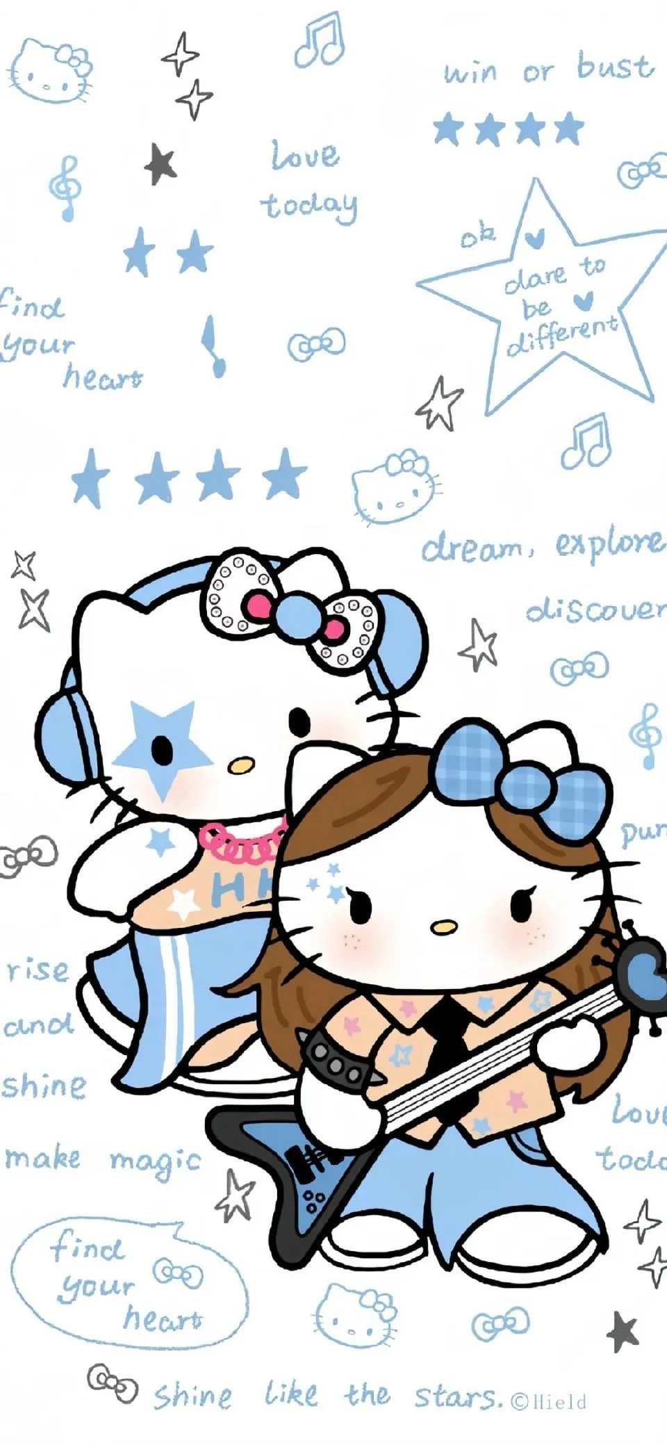 永远爱hello kitty！💘🐰/壁纸分享
