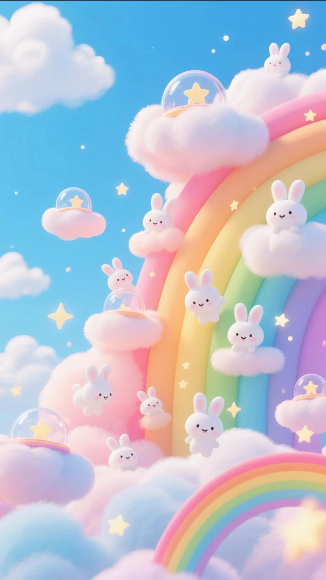 可可爱爱的彩虹🌈🐰世界～