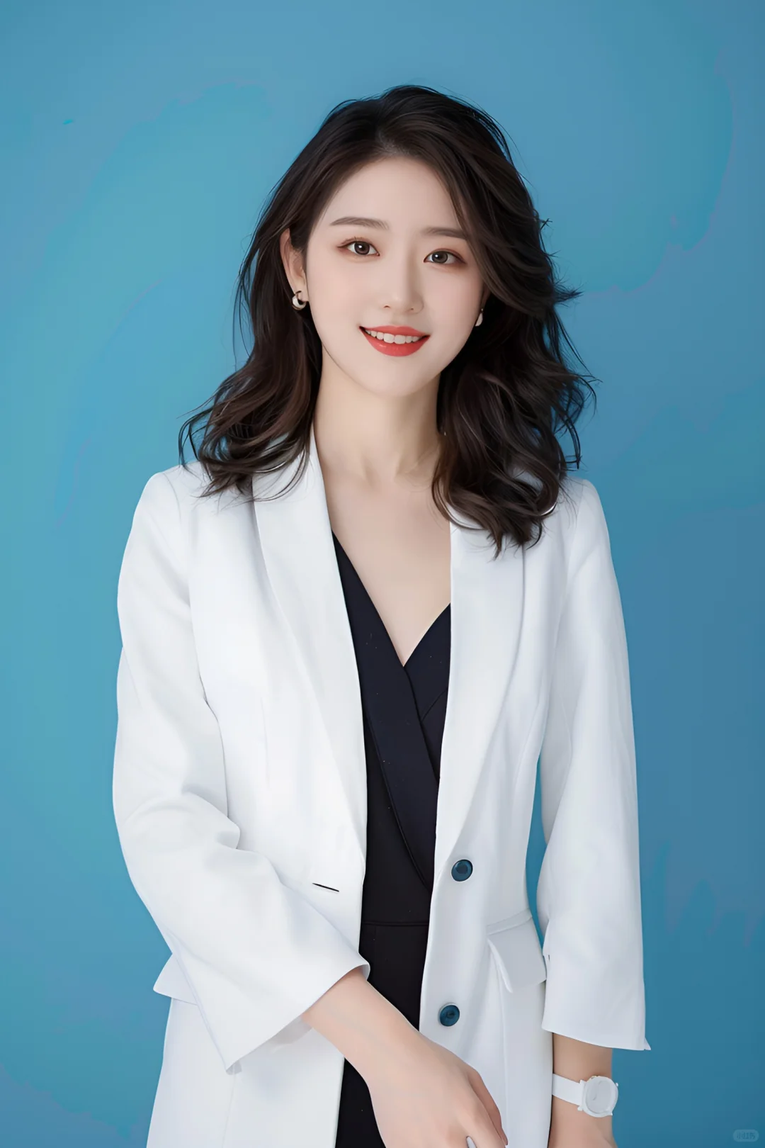 美丽塑造着🎀美容师肖像照