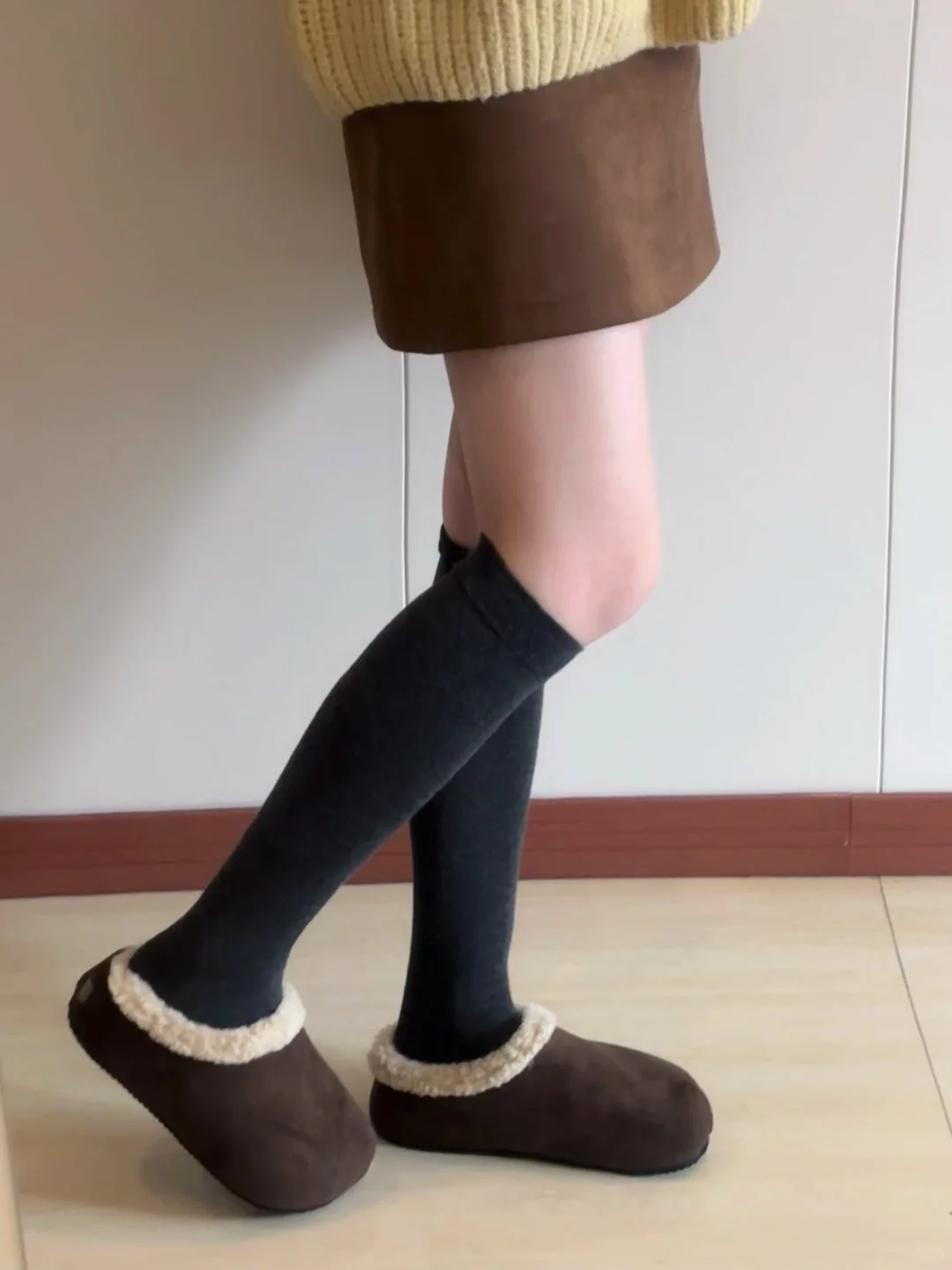 live实测小腿袜 腿型好看不止一点点