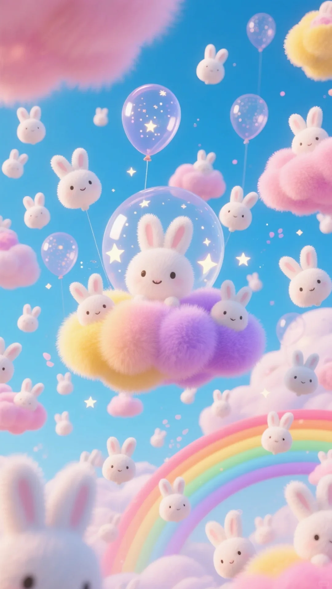 可可爱爱的彩虹🌈🐰世界～
