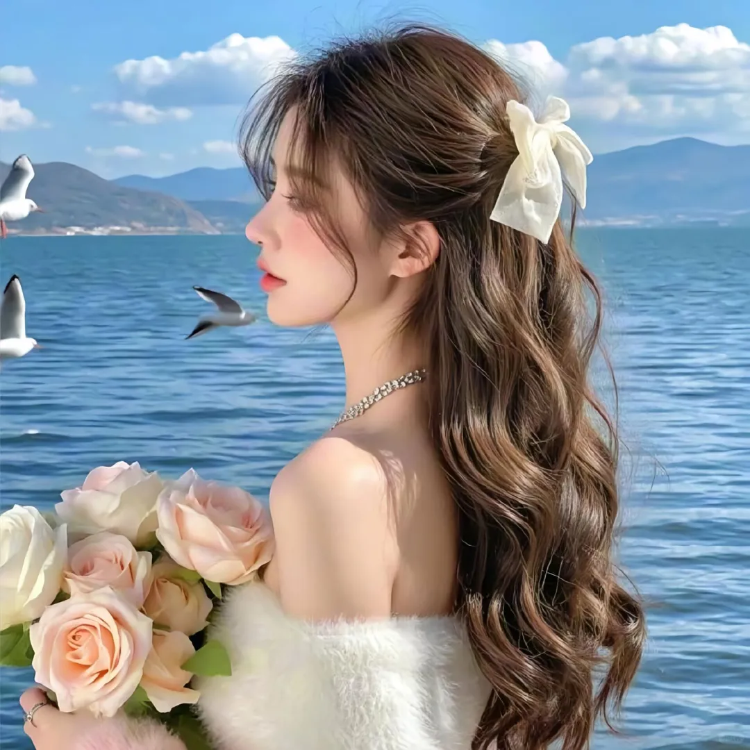 温柔甜美的女生头像