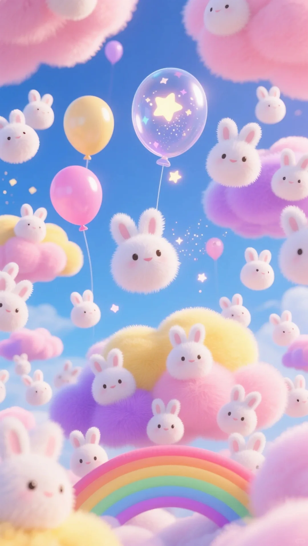 可可爱爱的彩虹🌈🐰世界～