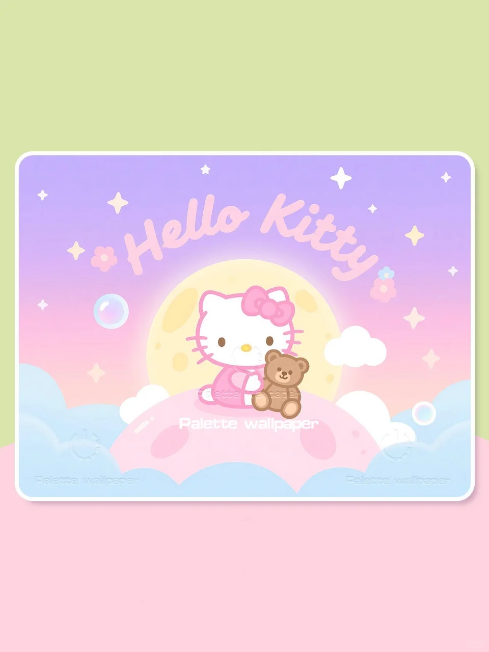 iPad壁纸|晚安Kitty#浪漫生活的记录者[