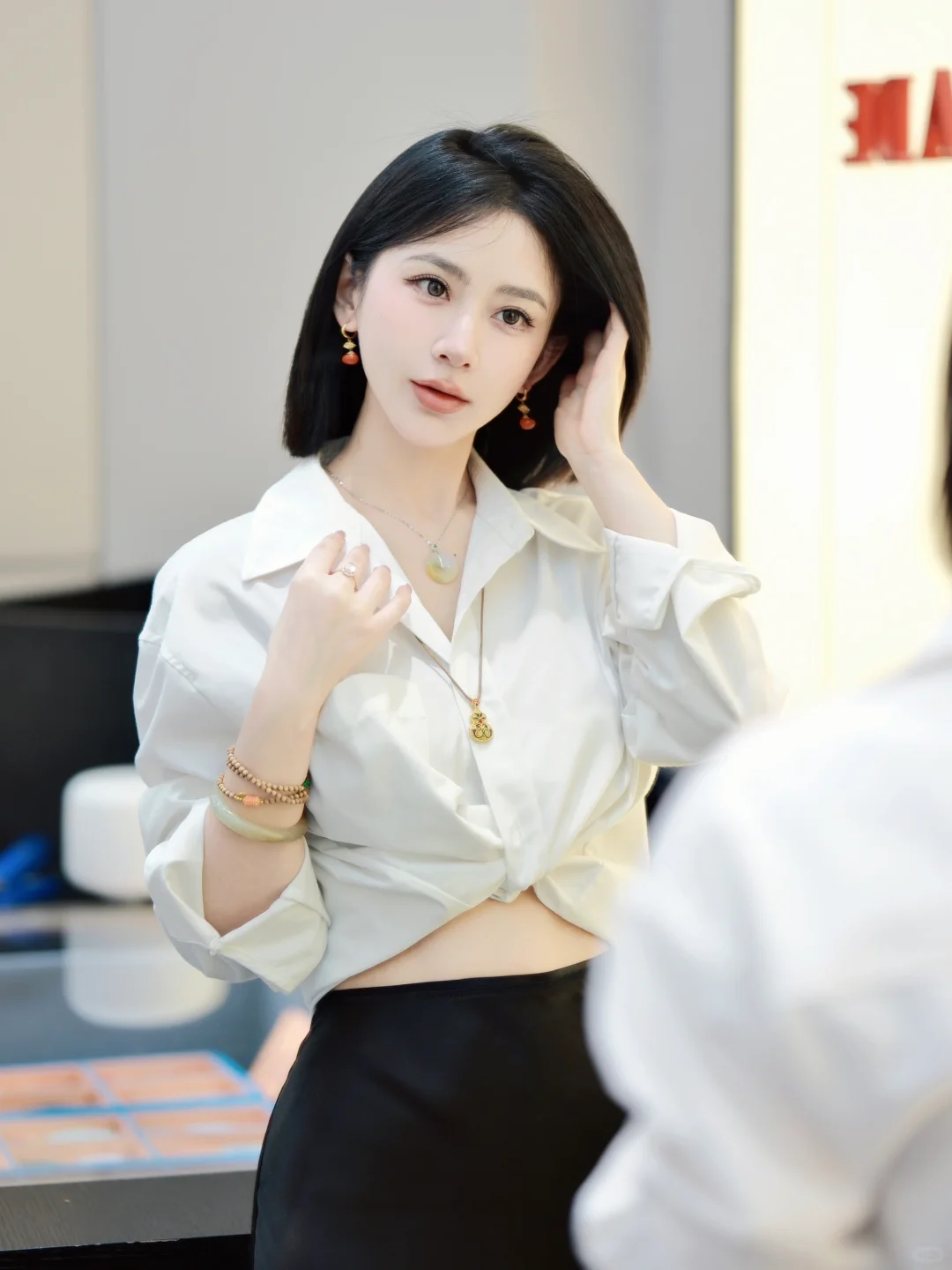 中华血脉觉醒！戴翡翠的女生真的太好看了！！
