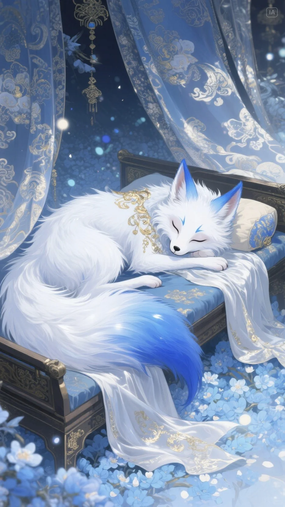 妩媚小狐仙精美壁纸赏析。