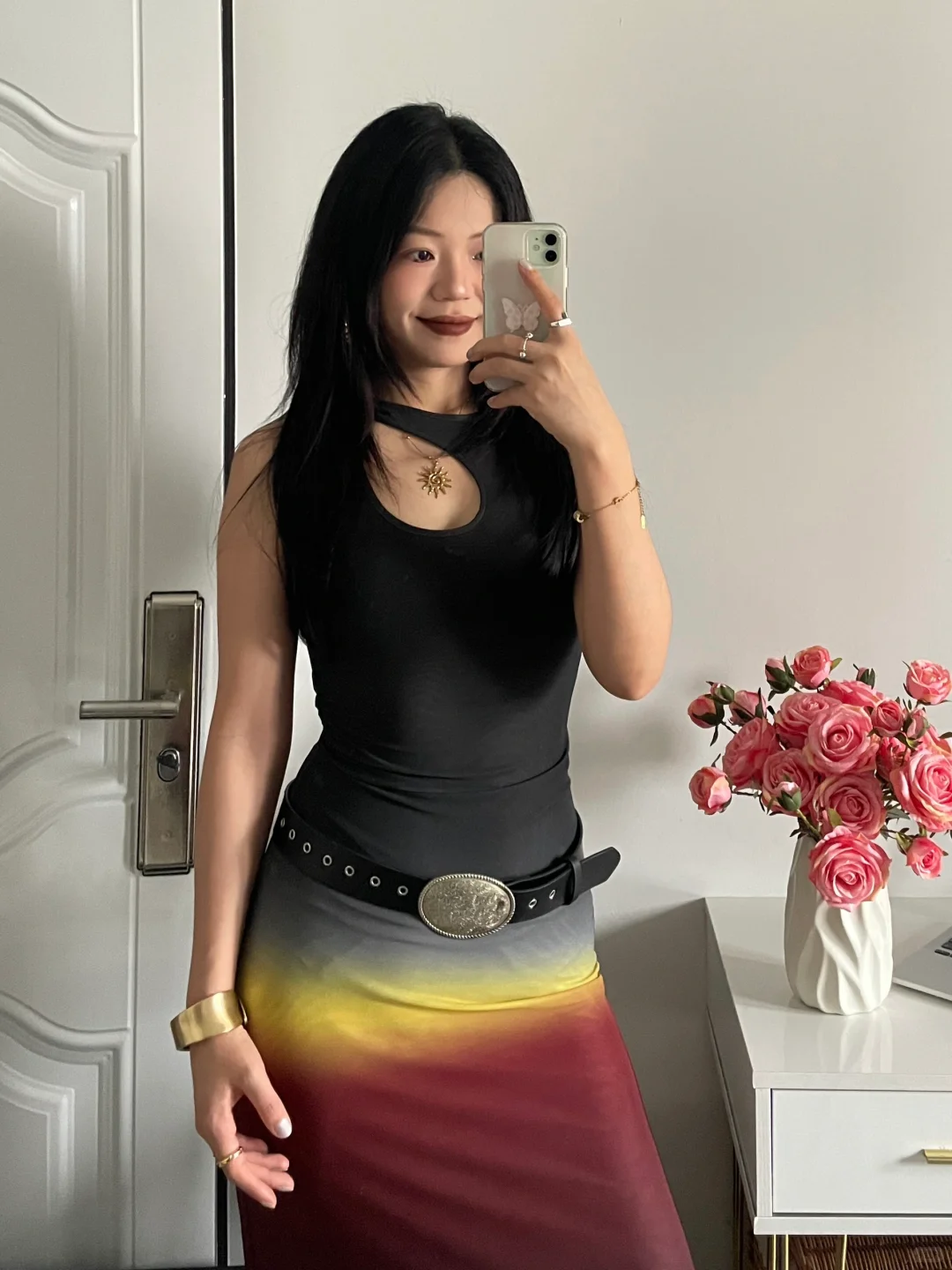 *怎么不算明艳大美女了