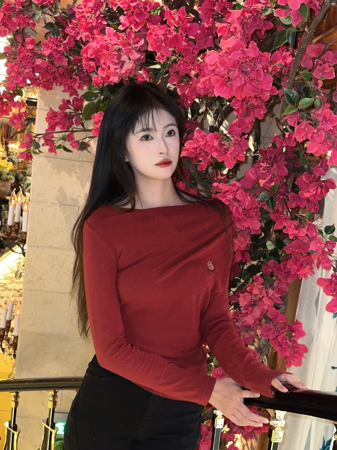 来美女们都跟我嘴一个