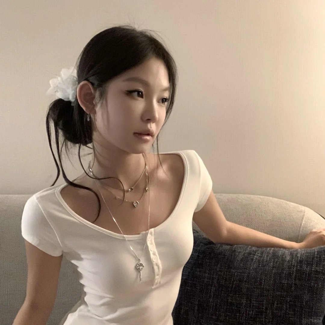 低丸子头太美了天呢