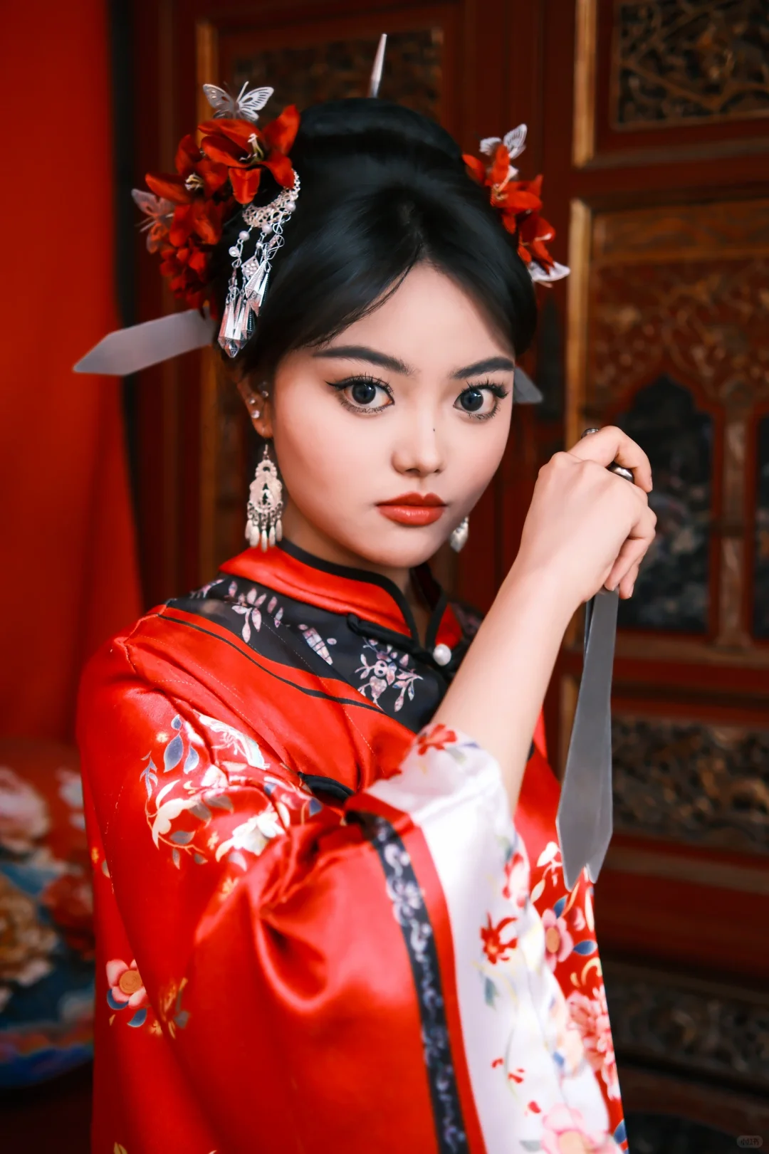 三条簪戴上是氛围感美人，拔下秒变武侠女主✨