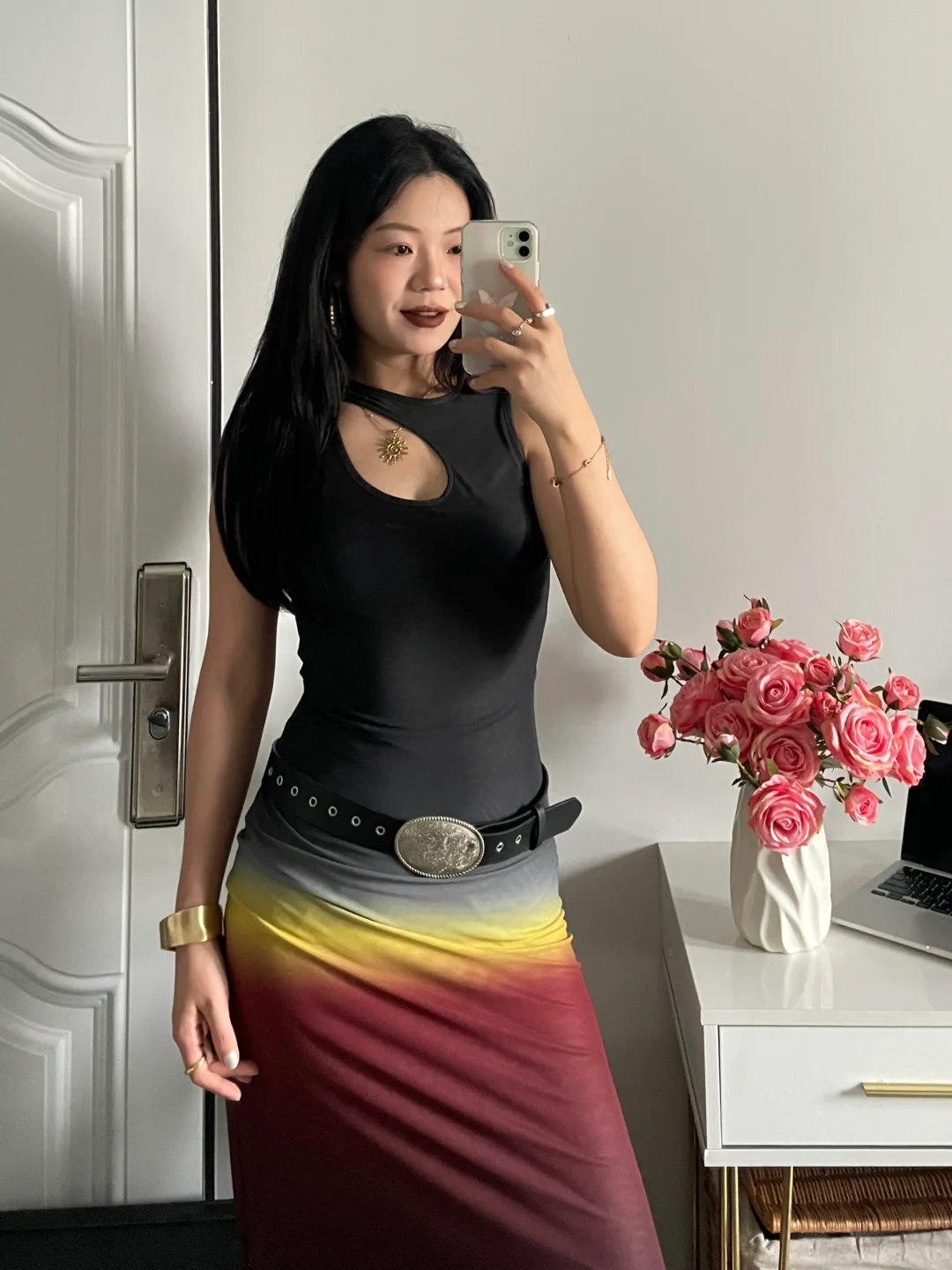 *怎么不算明艳大美女了