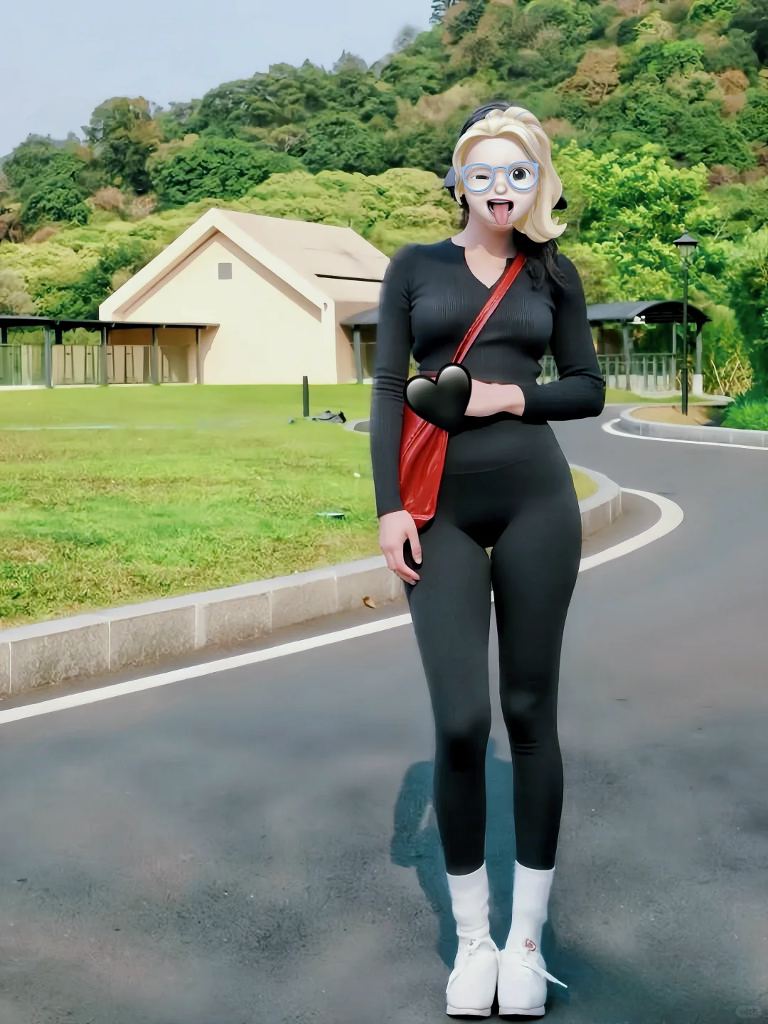 户外活动，我就是那个女的