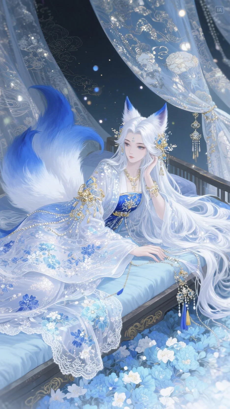 妩媚小狐仙精美壁纸赏析。