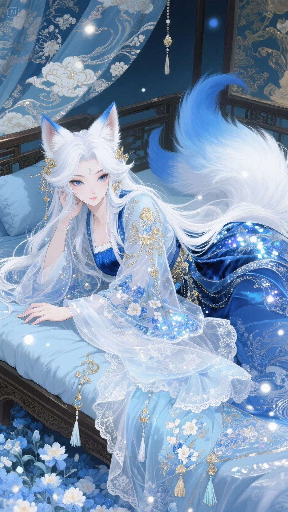 妩媚小狐仙精美壁纸赏析。