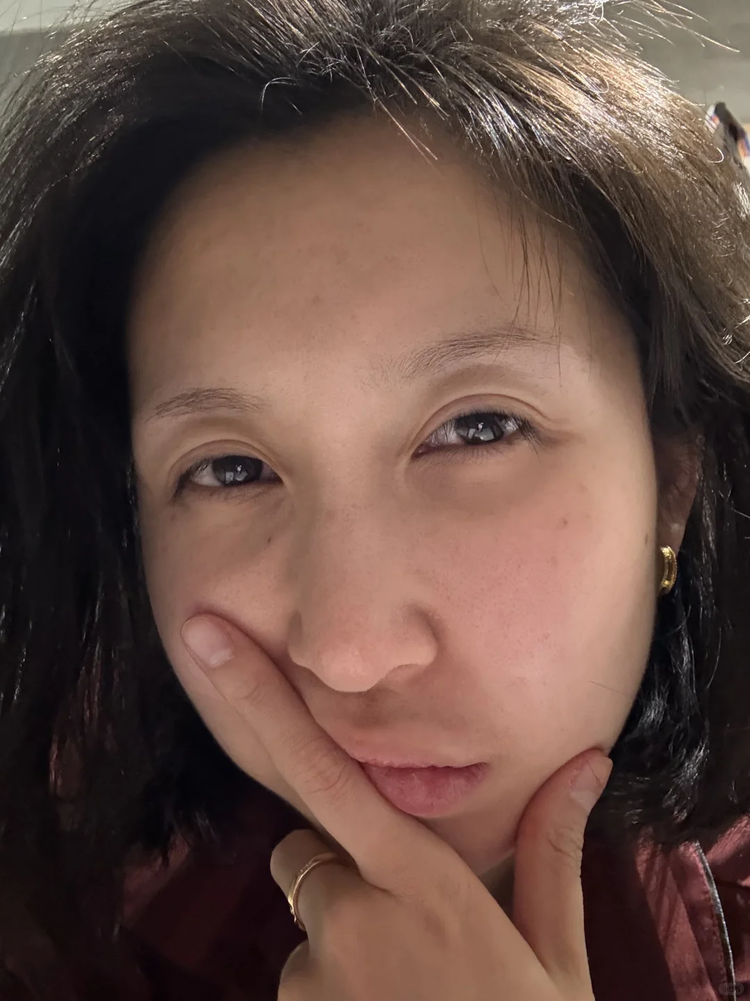 此女素颜状态已然无敌