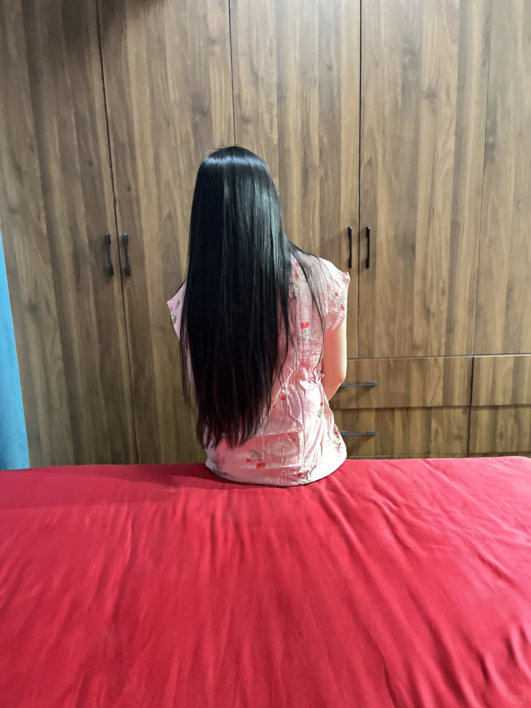 黑长发