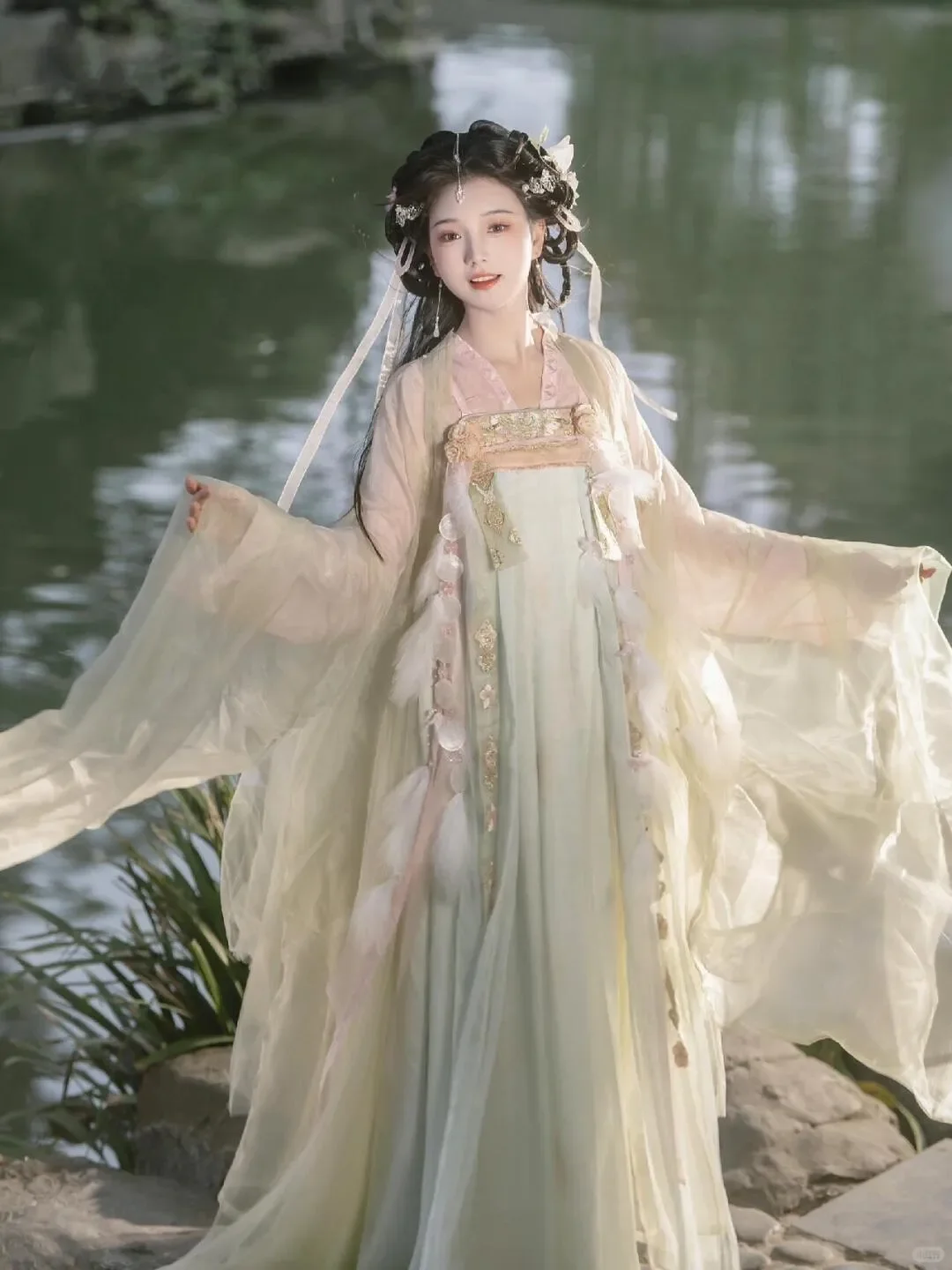 甜美女孩与汉服的碰撞💕
