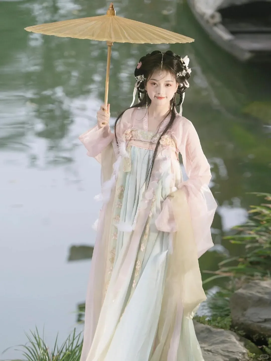 甜美女孩与汉服的碰撞💕