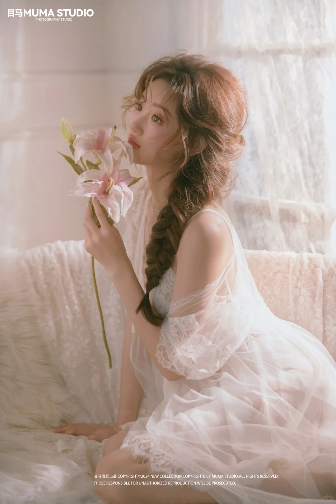 美得如同白月光女友！少女轻私房写真💓