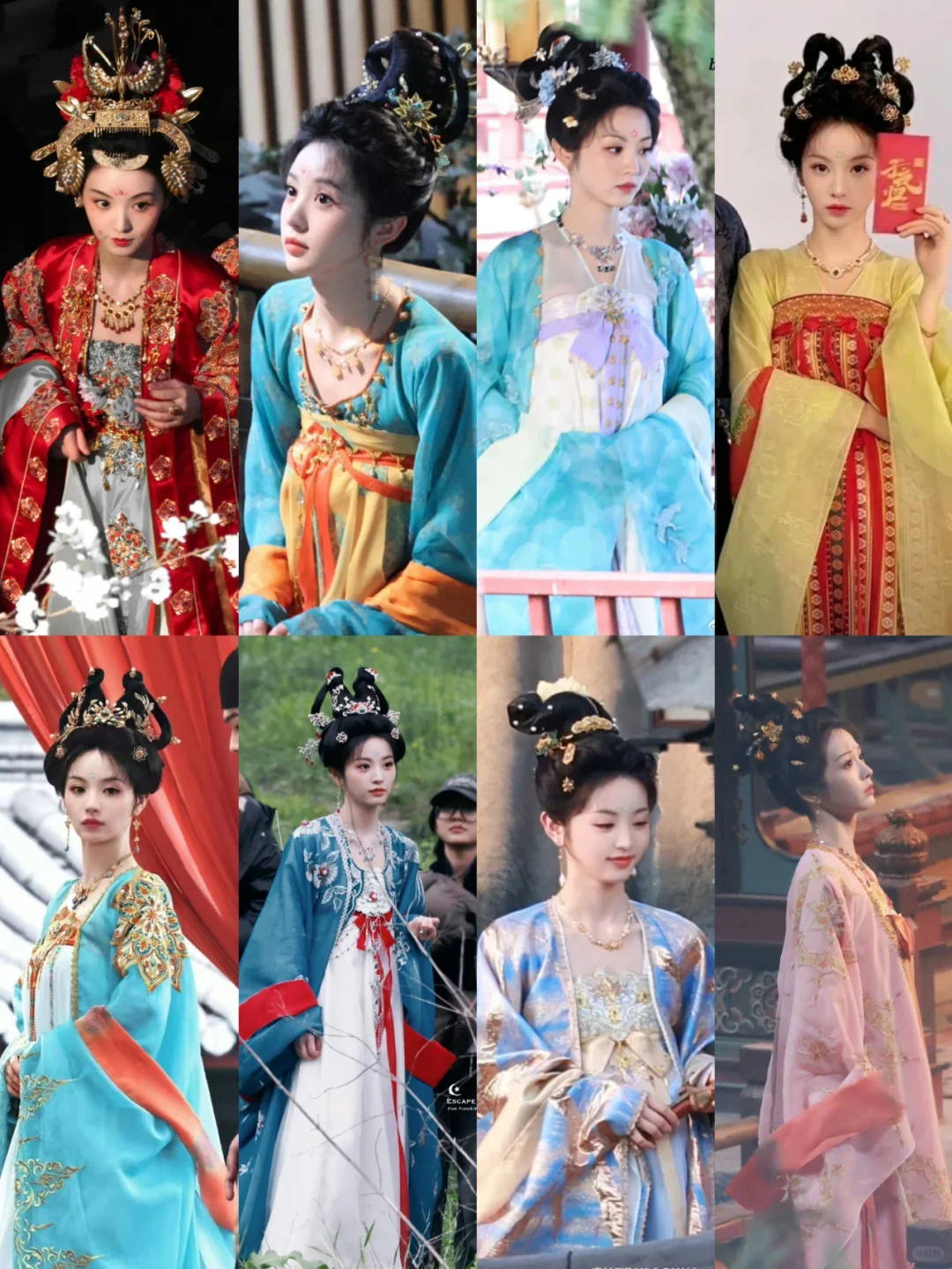 待播剧《子夜归》的造型真好看