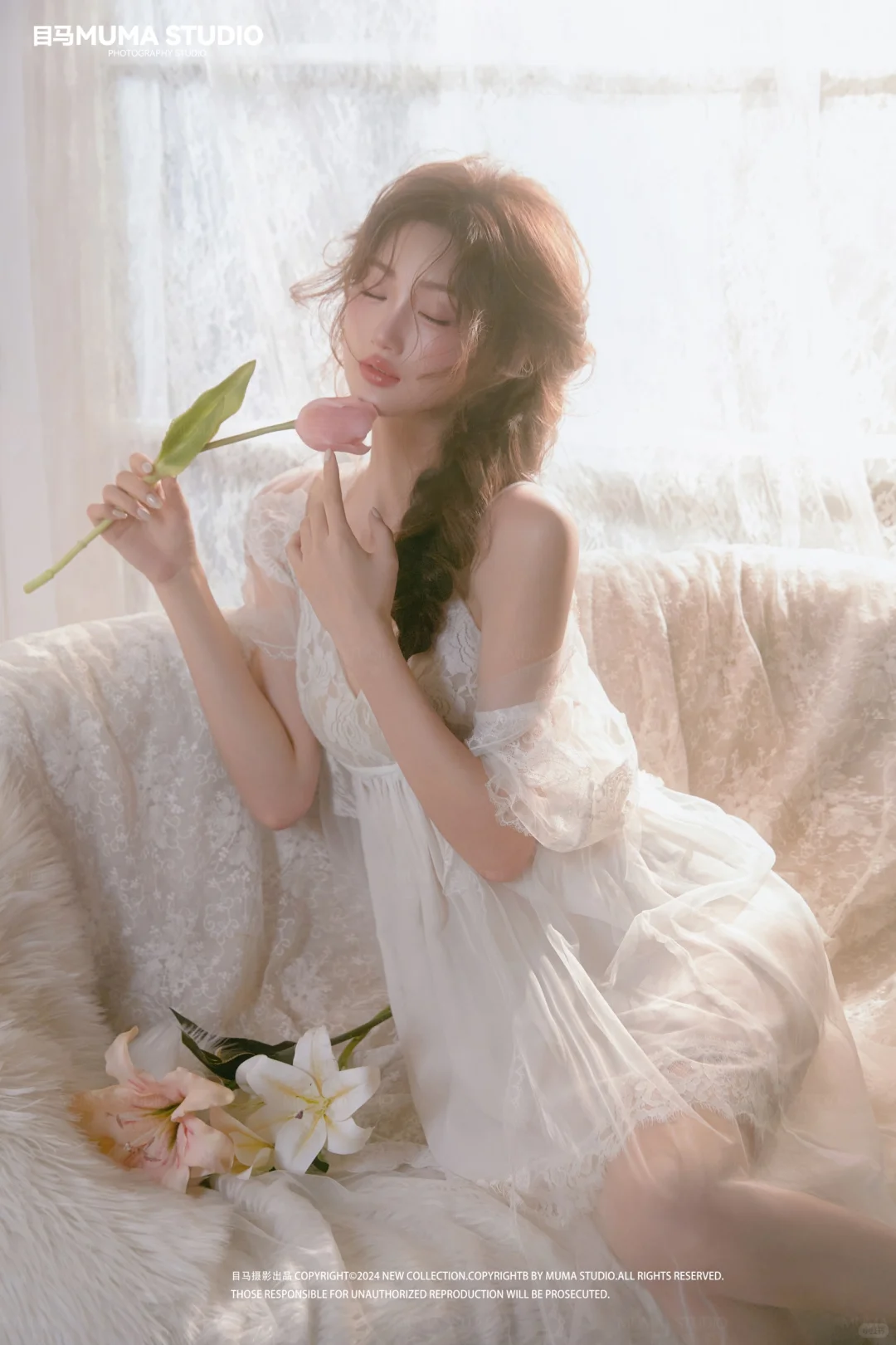 美得如同白月光女友！少女轻私房写真💓