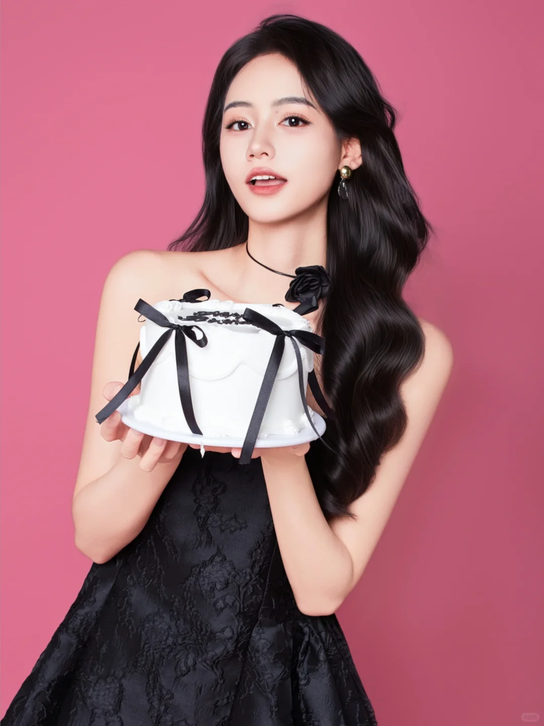 💖「黑与粉的碰撞是少女心的终极浪漫」