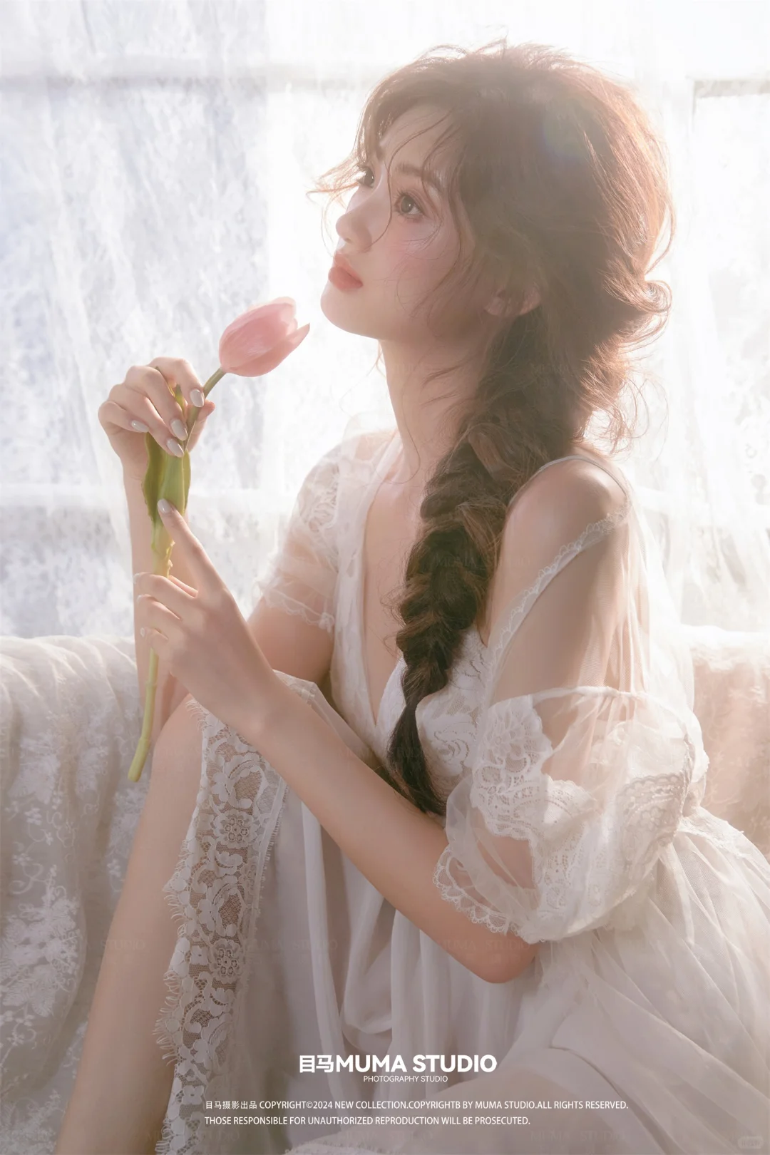 美得如同白月光女友！少女轻私房写真💓