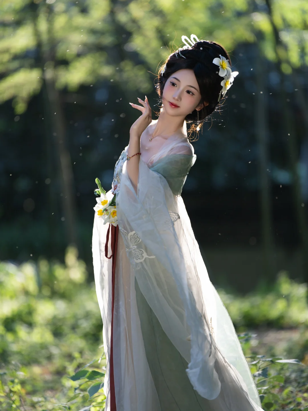 五一在虎丘看到的花神下凡