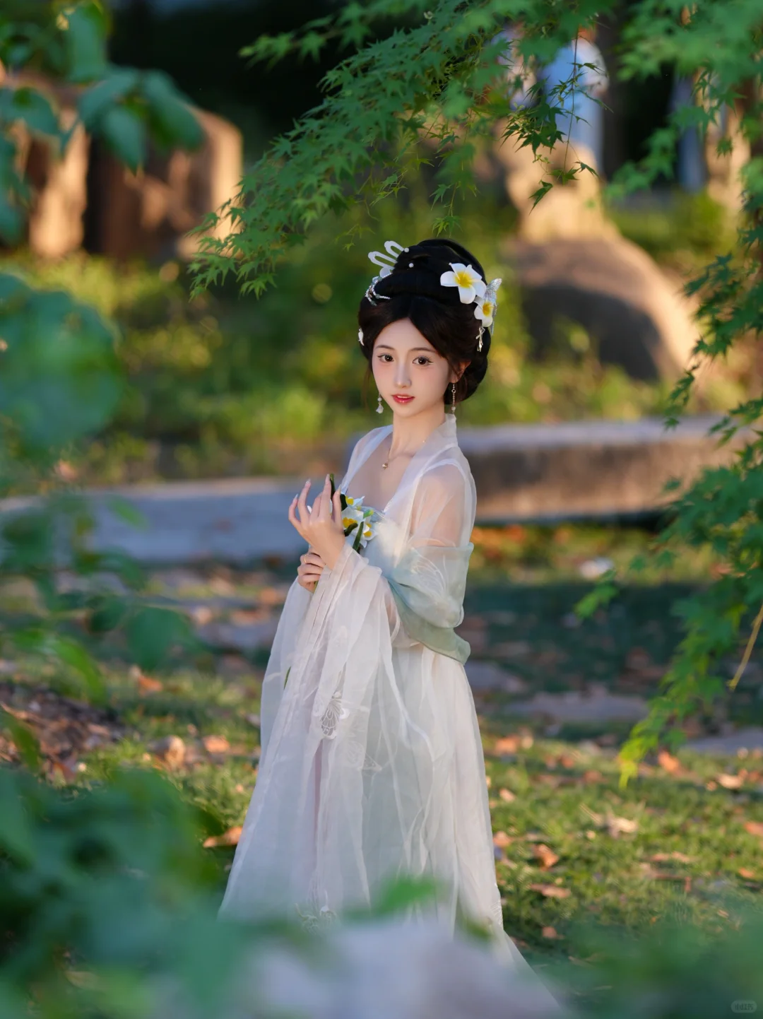 五一在虎丘看到的花神下凡