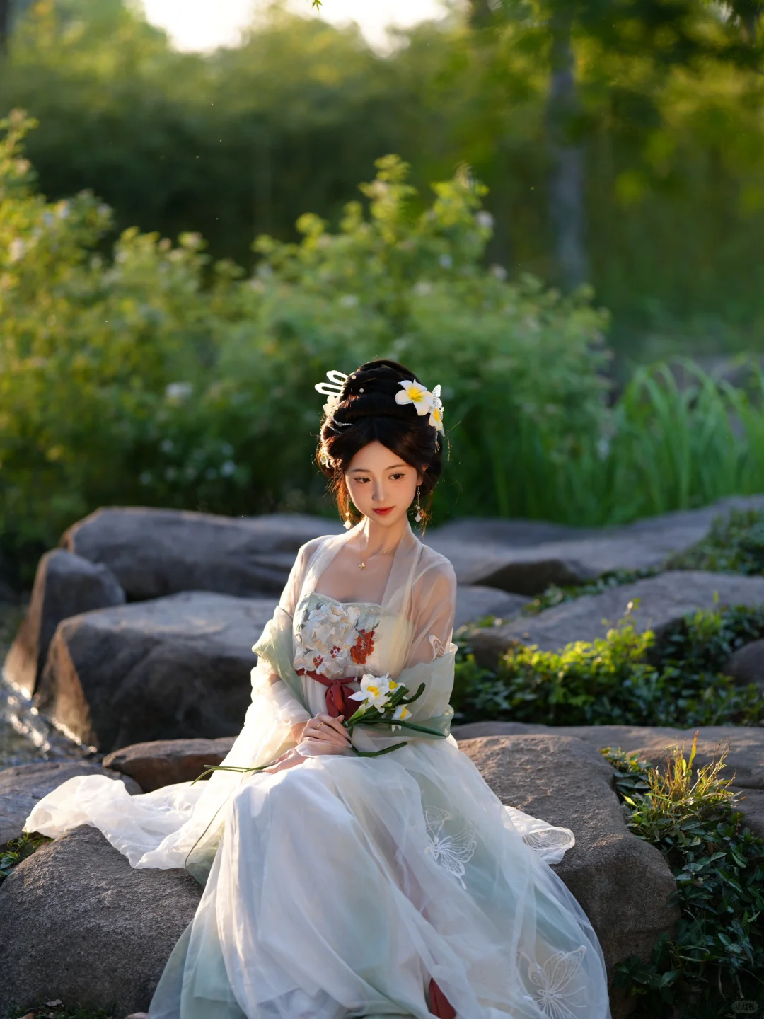 五一在虎丘看到的花神下凡