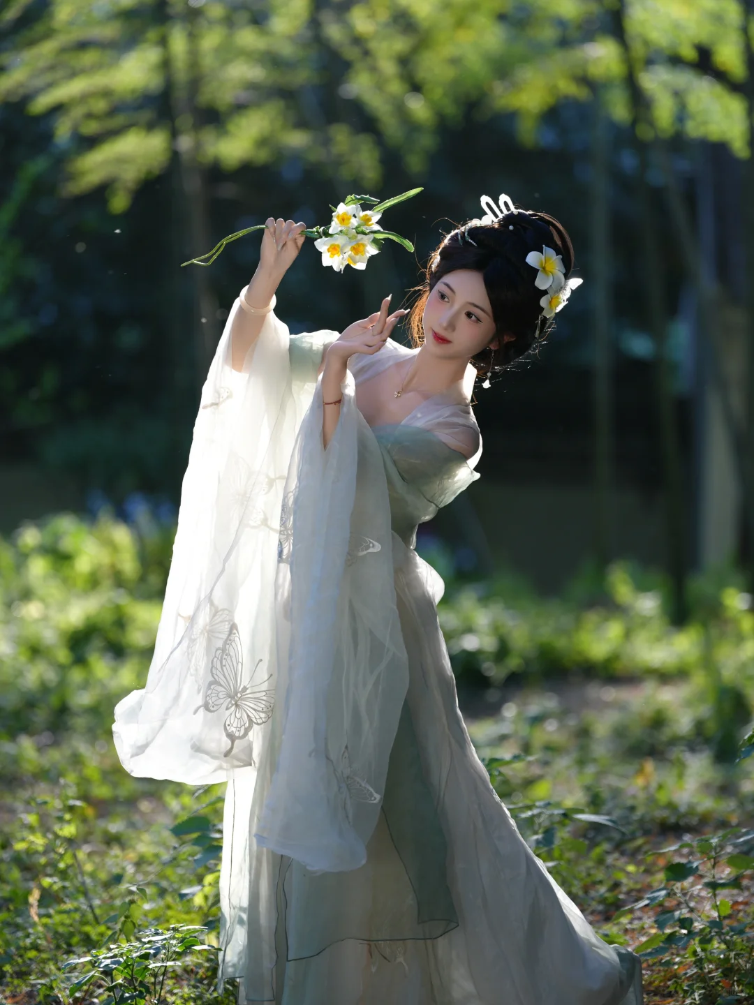 五一在虎丘看到的花神下凡