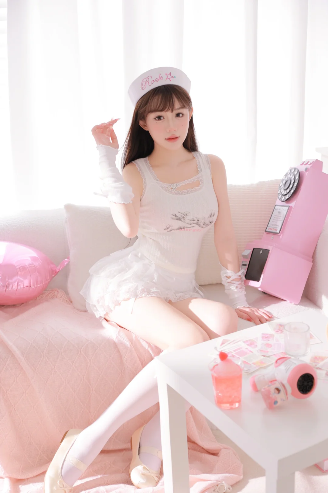 奶呼呼的甜心水手写真🎀藏不住少女的心事