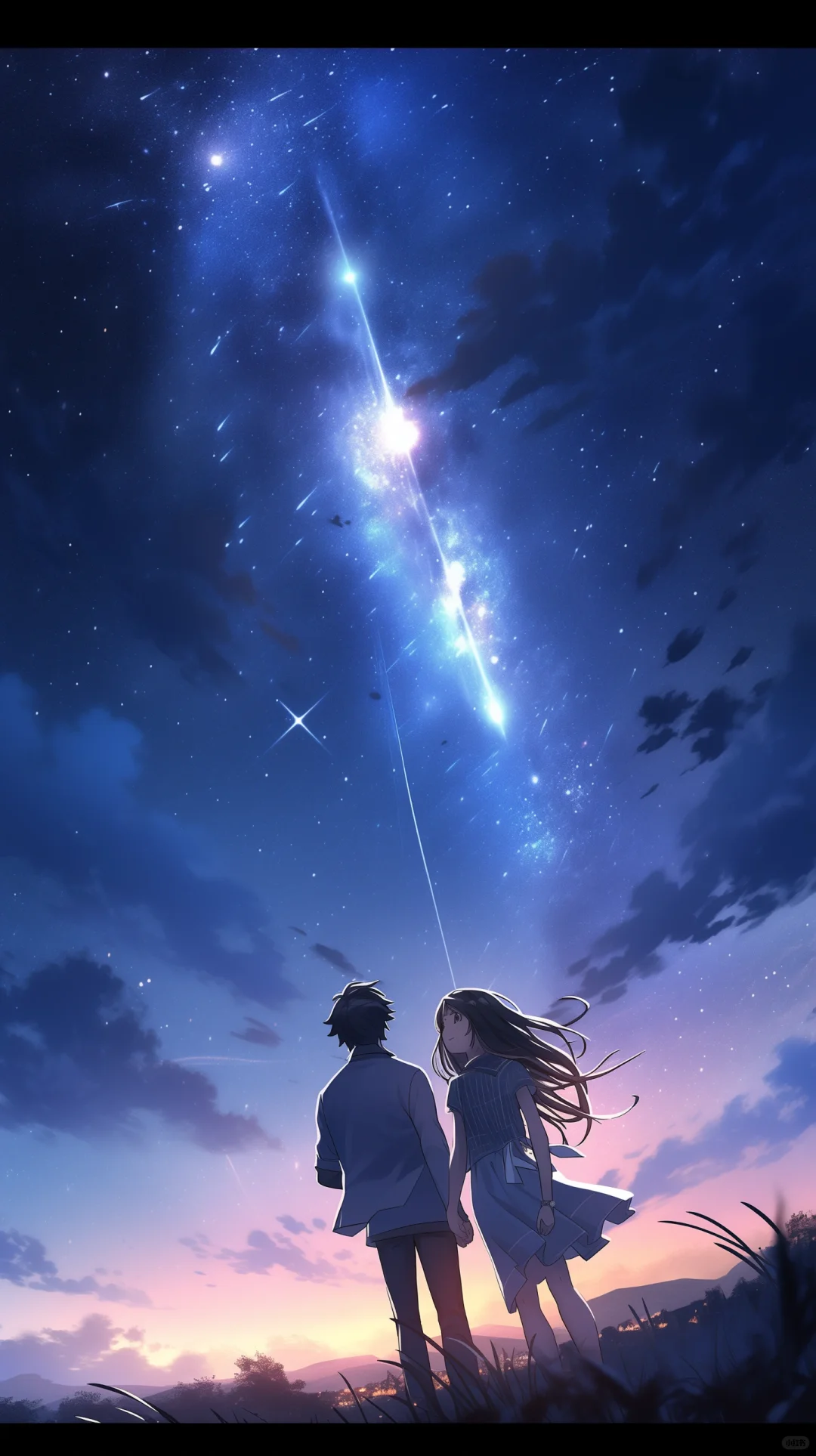 陪你去看流星雨高清壁纸