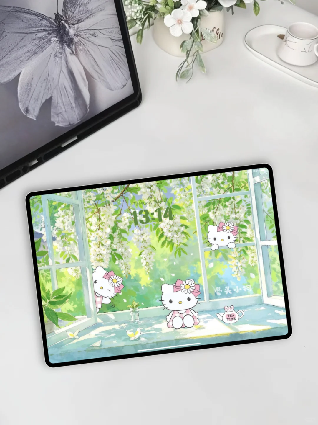 305｜HelloKitty·夏日清新🌿平板电脑壁纸