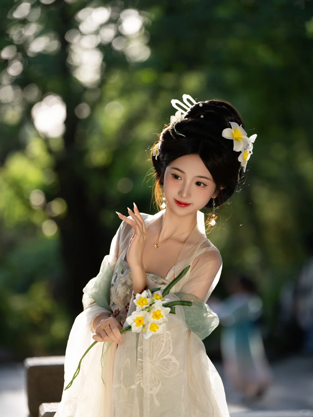 五一在虎丘看到的花神下凡