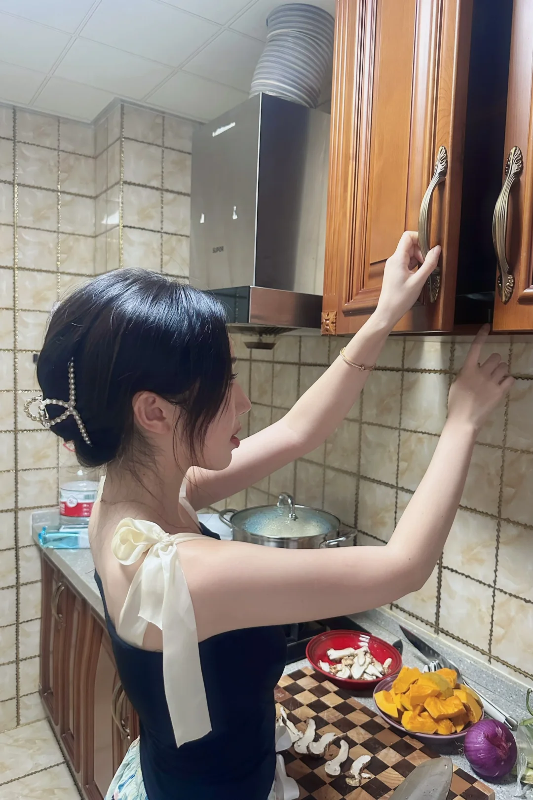 女生会做饭 对手少一半