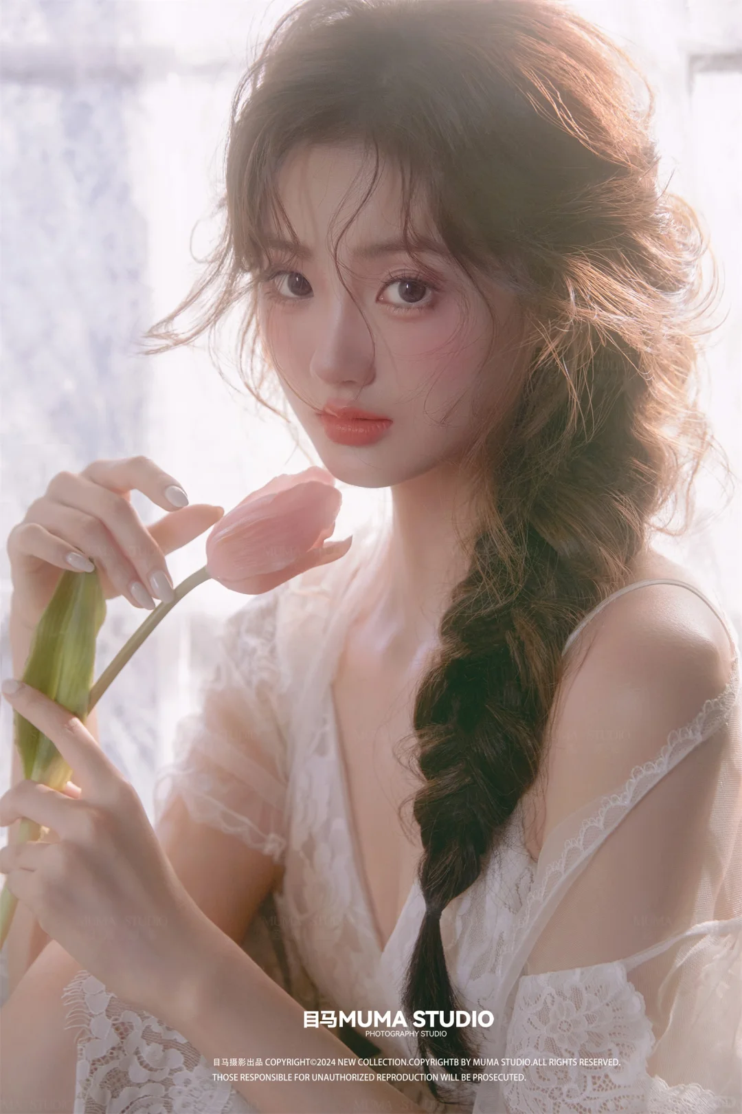 美得如同白月光女友！少女轻私房写真💓