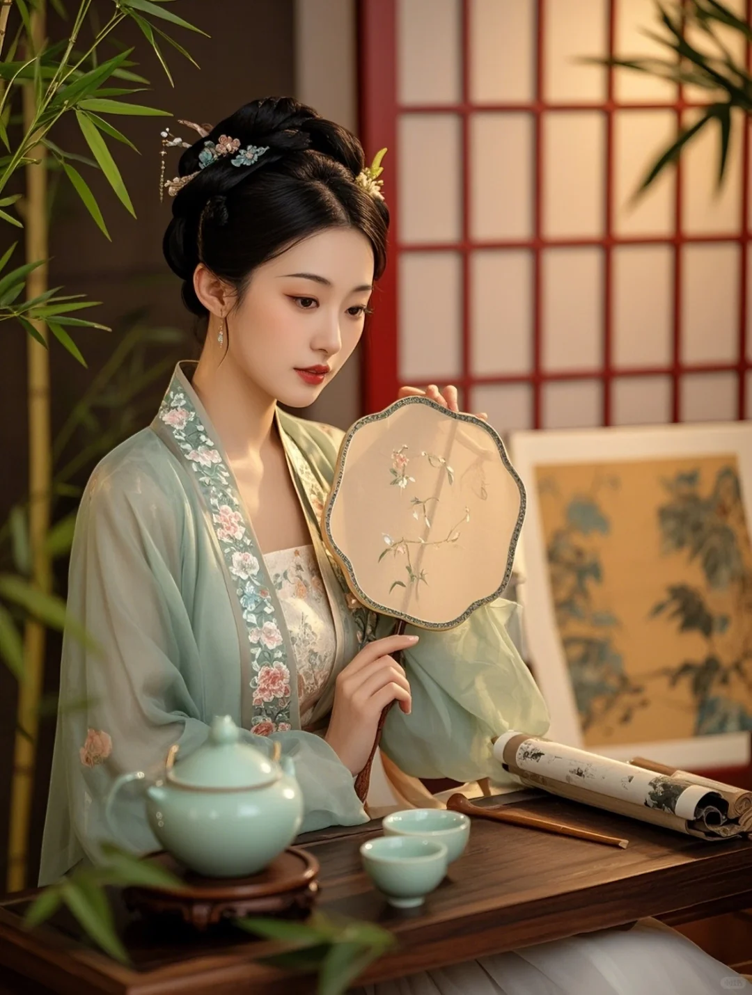 古风头像｜书香气韵染芳姿，温婉佳人醉人心