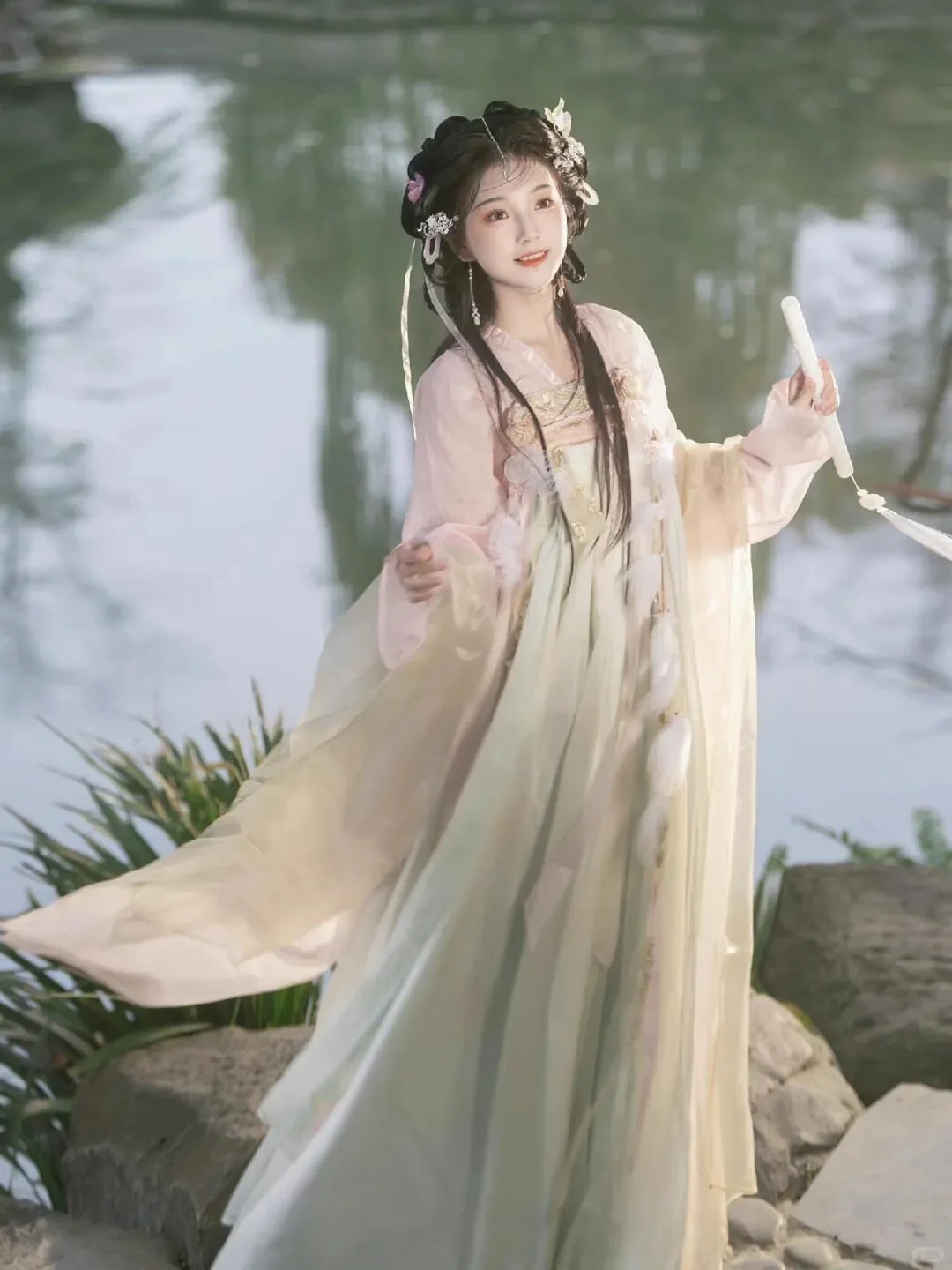 甜美女孩与汉服的碰撞💕
