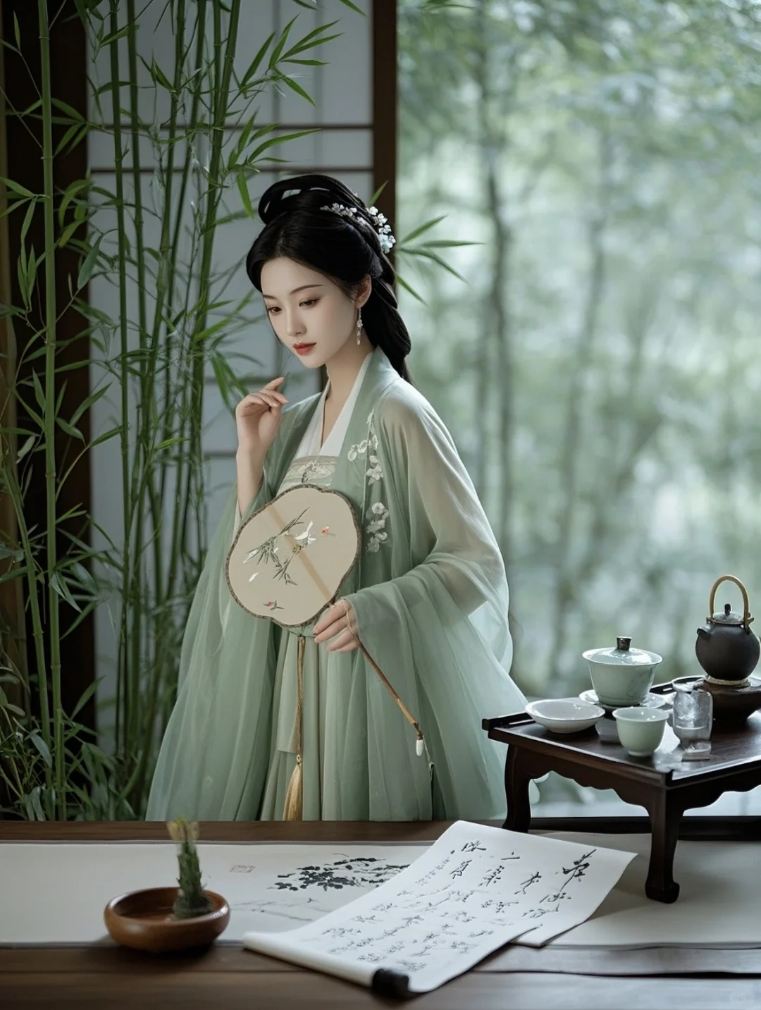 古风头像｜书香气韵染芳姿，温婉佳人醉人心