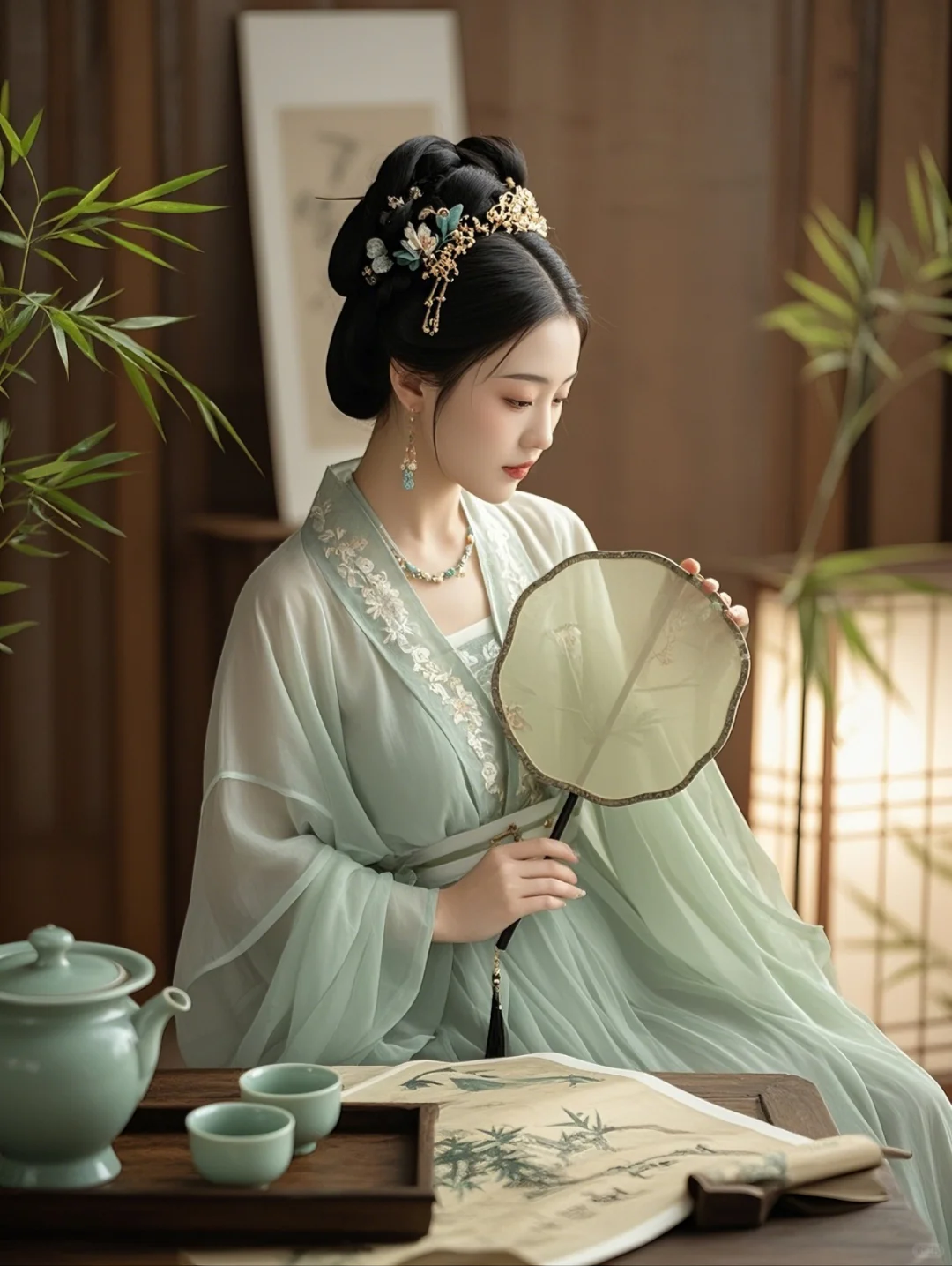 古风头像｜书香气韵染芳姿，温婉佳人醉人心