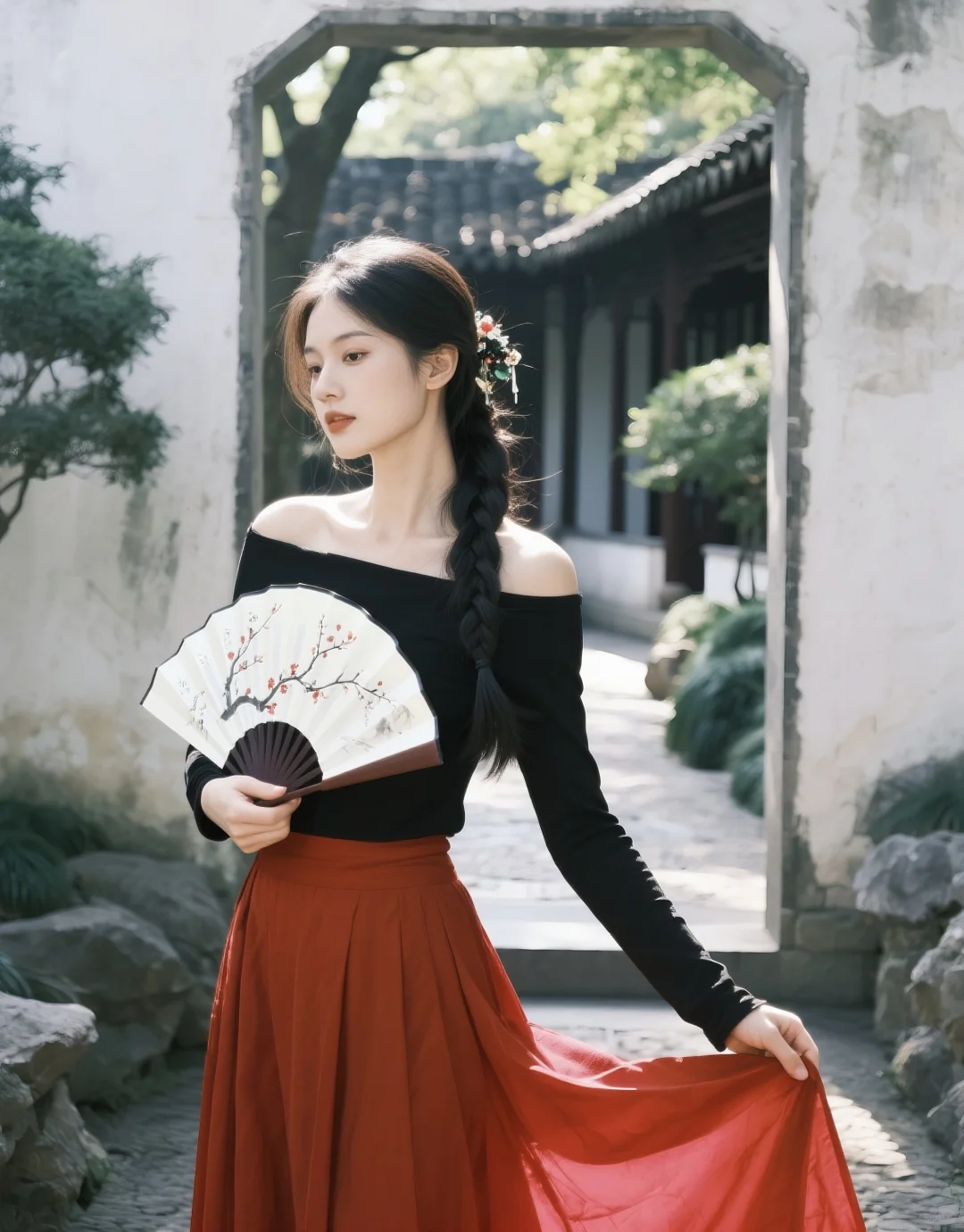 是你心中汉服梦的女孩儿吗？马面裙来啦！