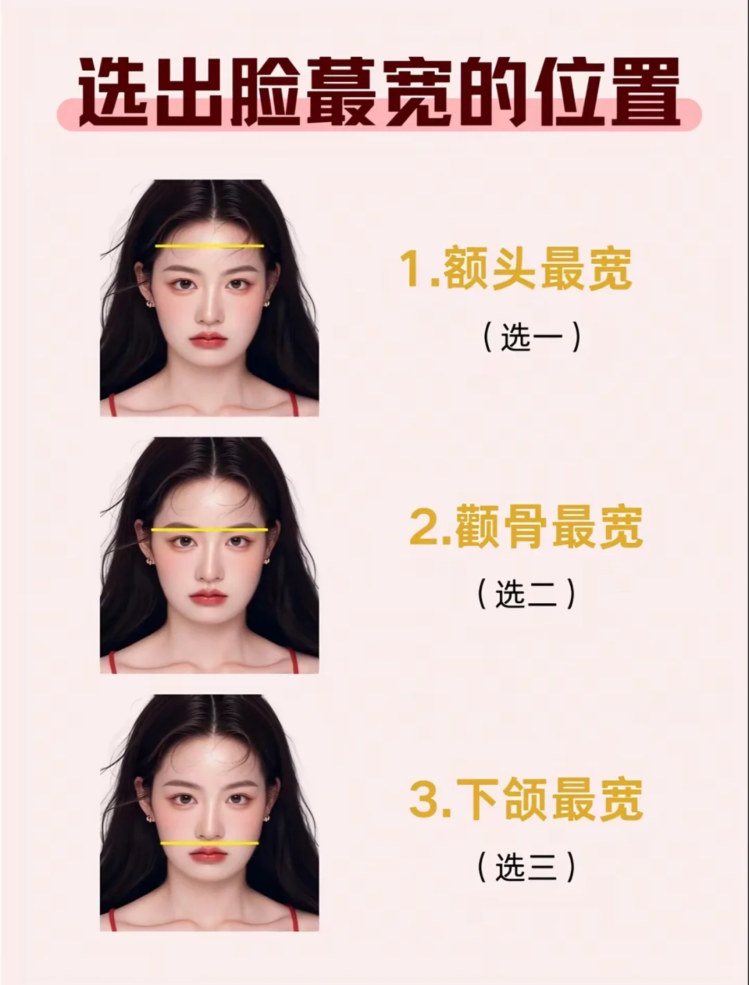颜值形象打分，脸型自测