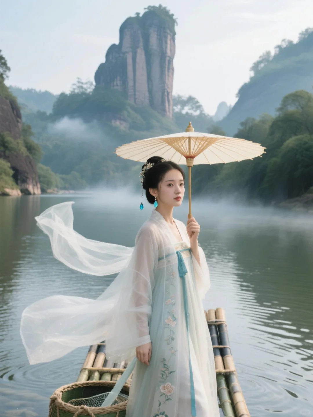 一篙撑开山水画🌿